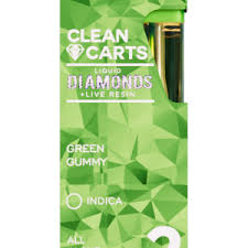Green Gummy Disposable Vape - Clean Carts Disposable